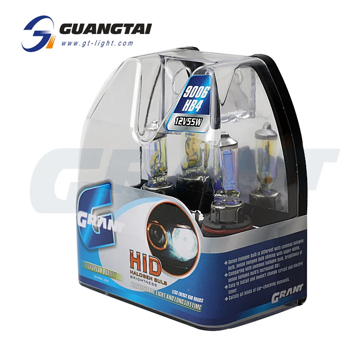 Car halogen bulb warm white 12v 100 9006 beam light