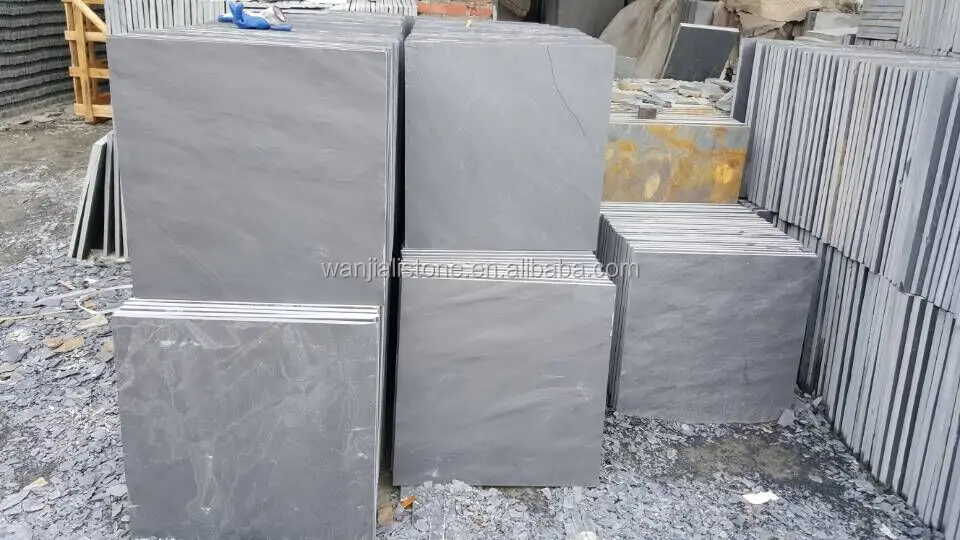 
China Black Slate roof Tile 
