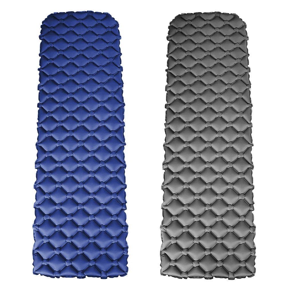 
Compressible ultralight single size air inflating camping sleeping beach sleeping mat picnic mattress 