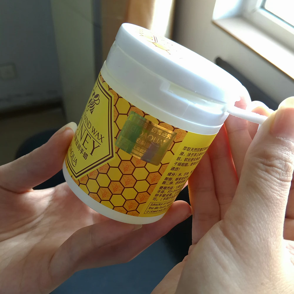 BIOAQUA honey hand wax for cleaning hand skin