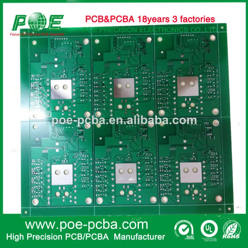 высокая точность 2 слой fr4 электронных печатных плат поставщиком