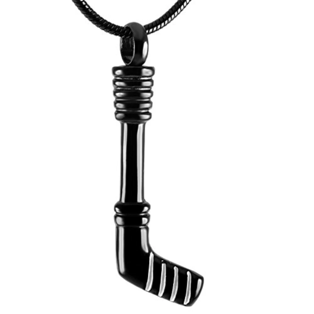Cremation Jewelry ice Hockey Stick Pendant
