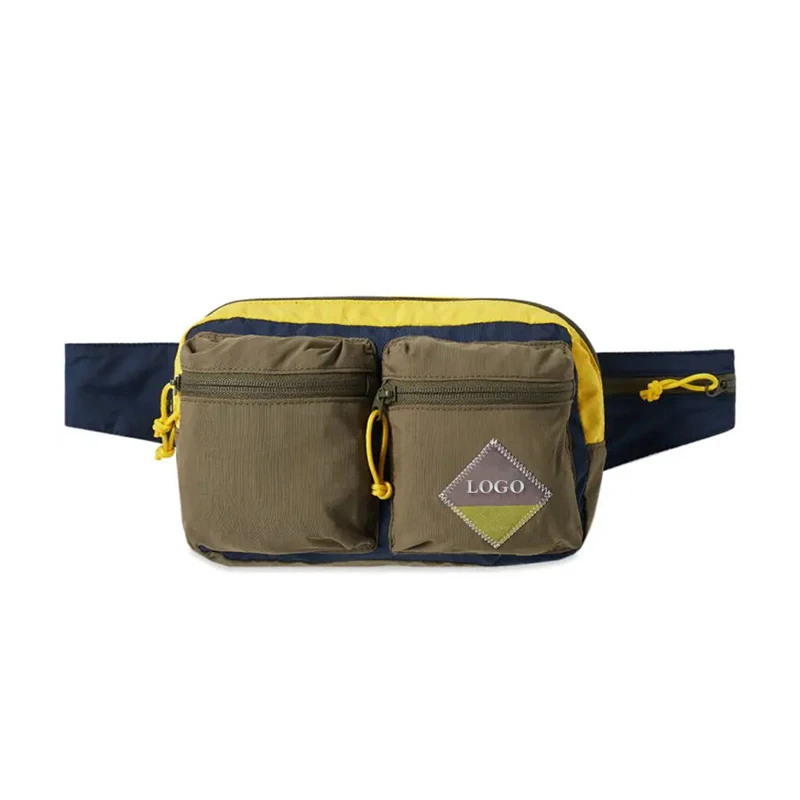 
2019 Hot Sell Custom Sport Nylon Outdoor Women Fanny Pack Waist Bag For Men 