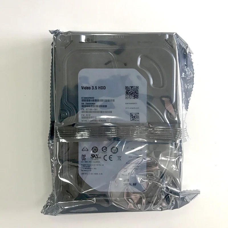  Оригинальный 3 5 SATA cctv жесткий диск 1 ТБ Емкость HDD внешний для камеры