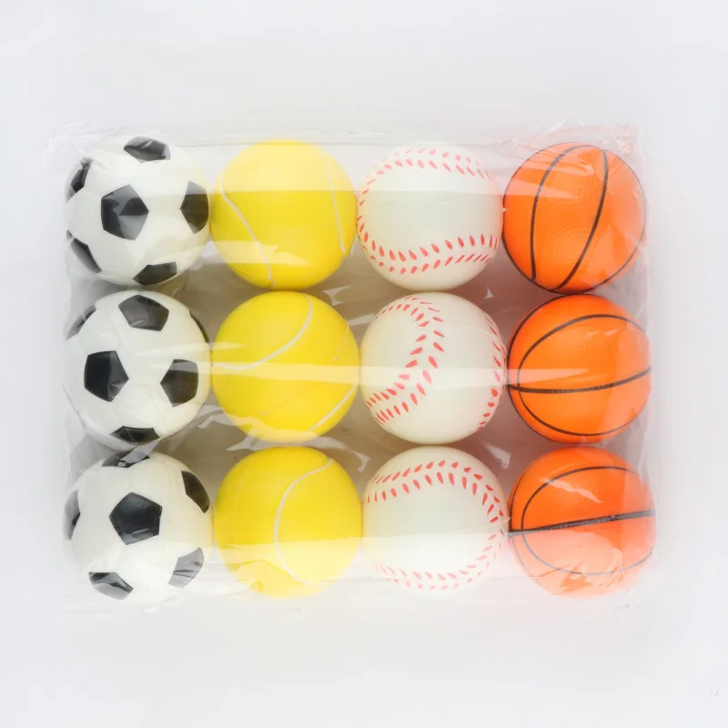 
2019 free stress balls round shape PU ball custom anti stress ball 