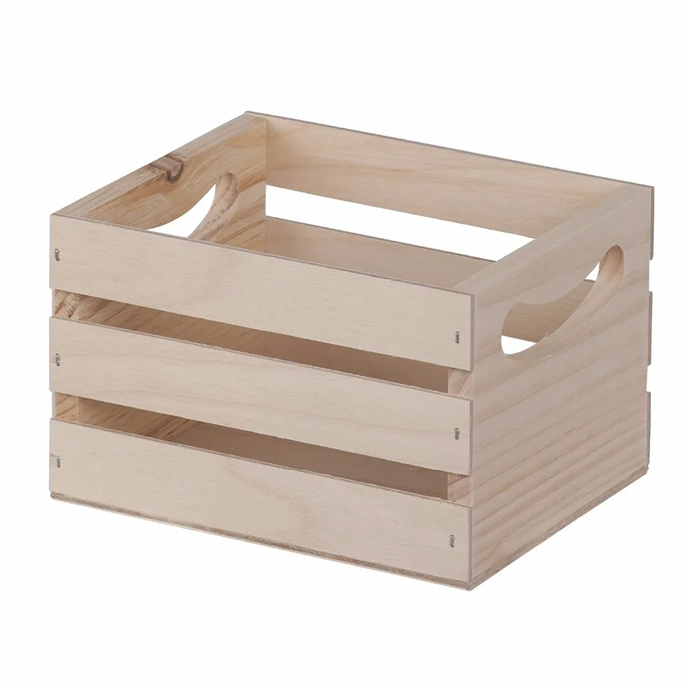 6 Bottle wooden wine crate wooden vegetable storage box