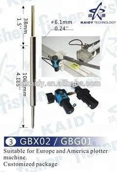 Trade insurance supplier Fisher PGB42MT1.5 Empty plotter pen