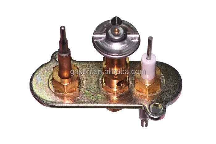 Commercial natural flame gas pilot burner
