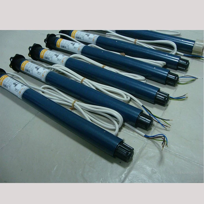 China Supplier Somfy Tubular Motor Electric Roller Blind Motor For Roller Blind Blackout Sunscreen Motorised Window Blinds Motor