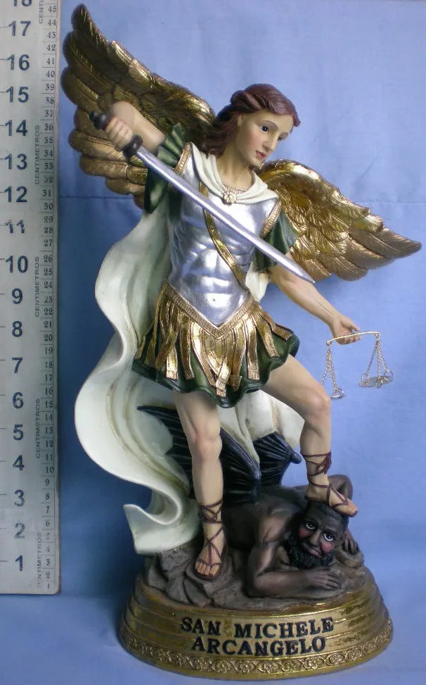 Горячая Распродажа статуя Ангела из смолы Arcangel для Рождественского украшения