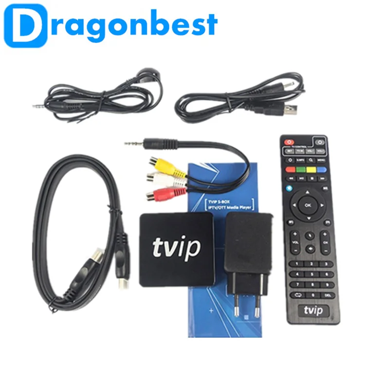 2019 Лучшая цена четырехъядерный 1g 8g tvip s box v.410 OEM Android 6 0 медиаплеер