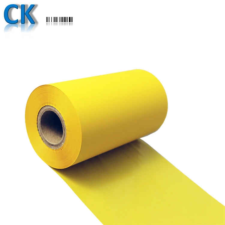 Coditeck Custom 110mm CK36 Желтая резиновая печатная лента для цветного