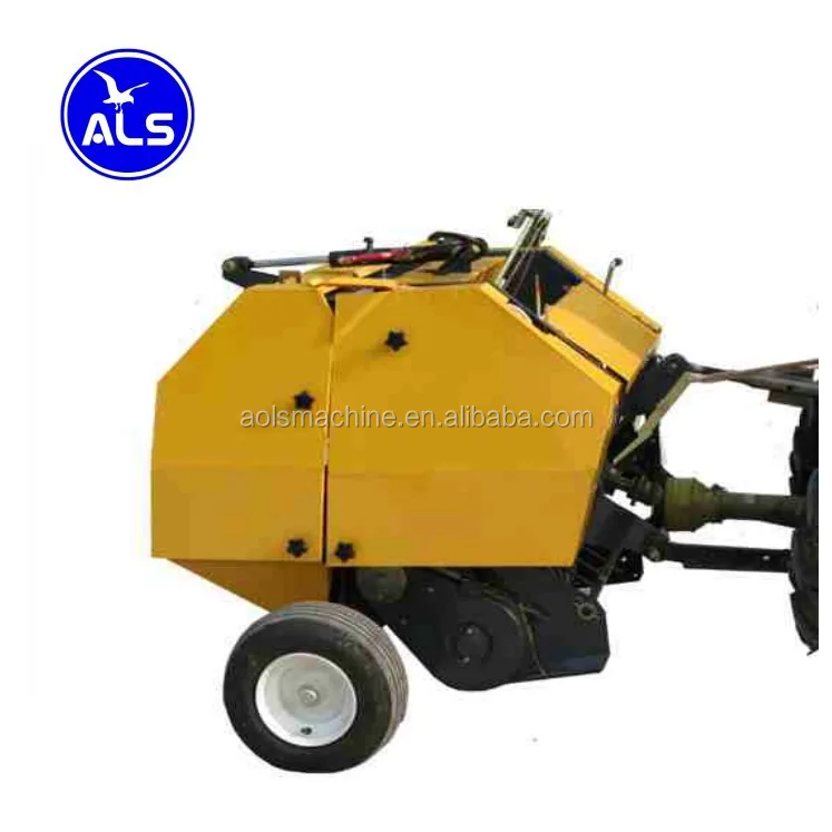 Производство сельскохозяйственной техники трактора 3-пойнт-автостопщик круглый сено пресс для продажи