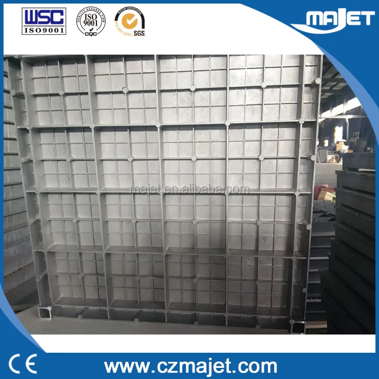 Hotsale 600x600x55mm data center aluminum access raised floor