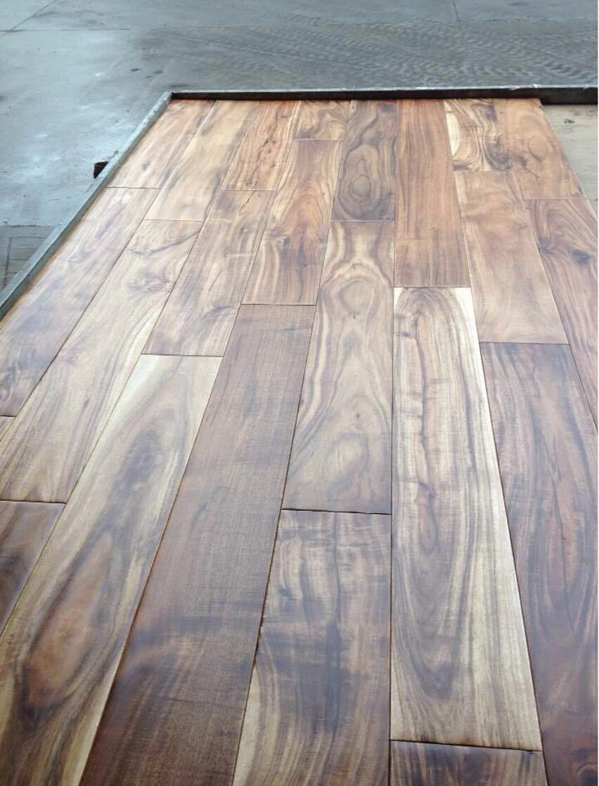 
Natural Smooth Acacia Natural Wood Flooring With Wholesale Price For Sale 