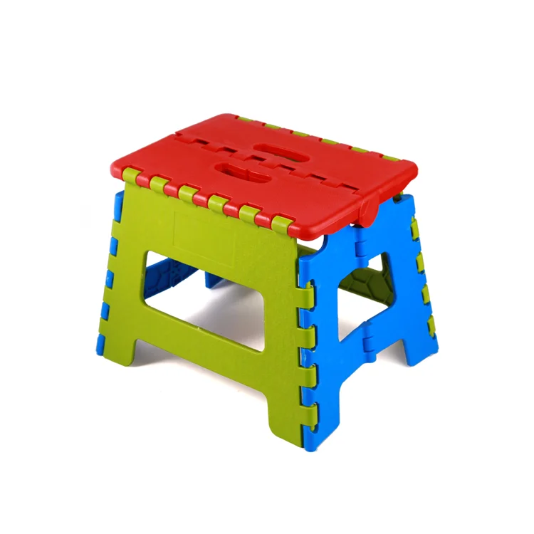 Оптовая продажа, индивидуальные разные цвета, Детские Портативные пластиковые складные мини-стулья