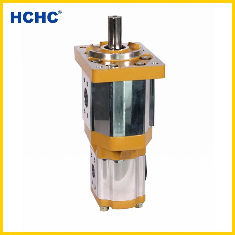 63mL hydraulic double gear pump CBQT with high pressure
