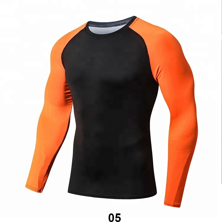 china manufacture wholesale cheap custom quick dry rash guard surf compression shirt for men