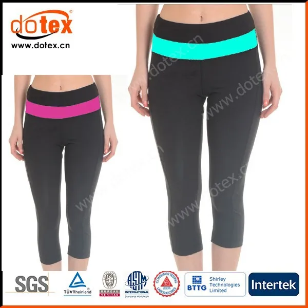 2017 влагу сухой быстро плотно прилегать женщин бифлекс спандекс фитнес-Леггинсы