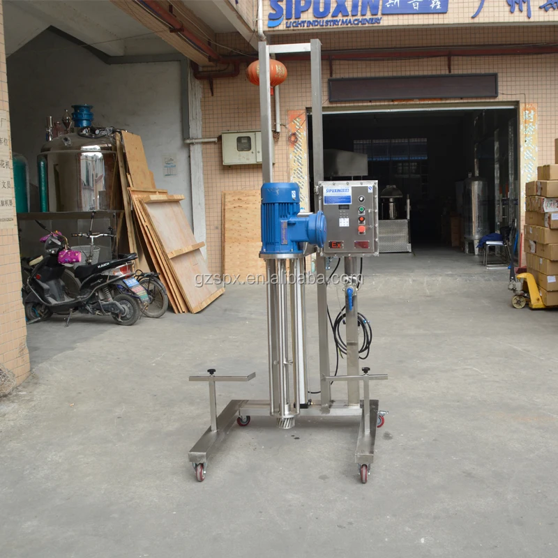 New set High Shear lifting homogenizer lab homogenizing mixer
