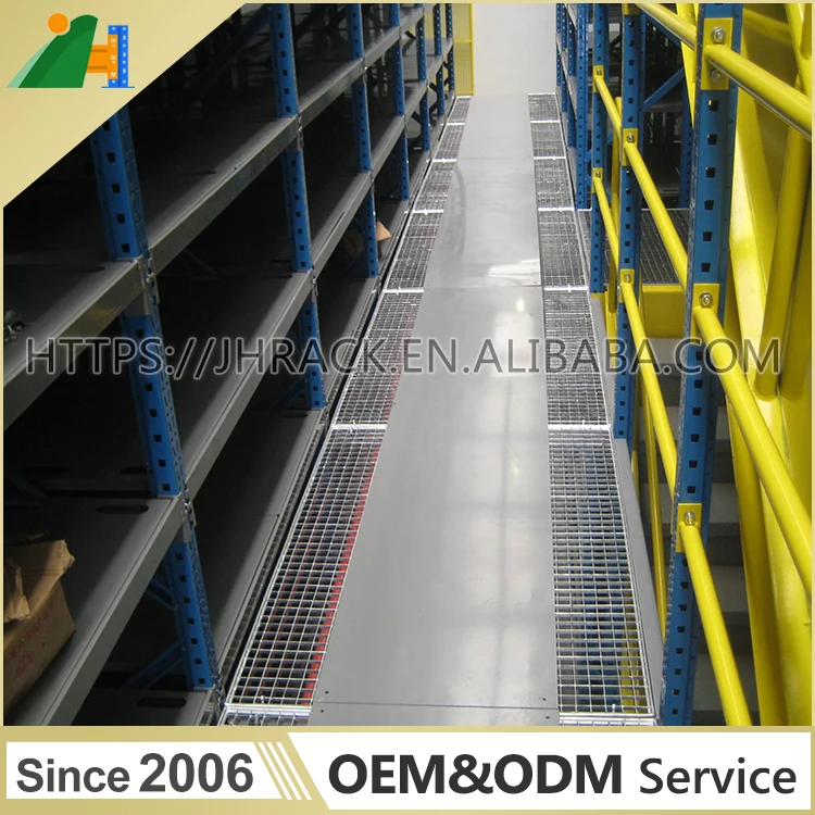 Factory hot sale multi-tier racking with stairs