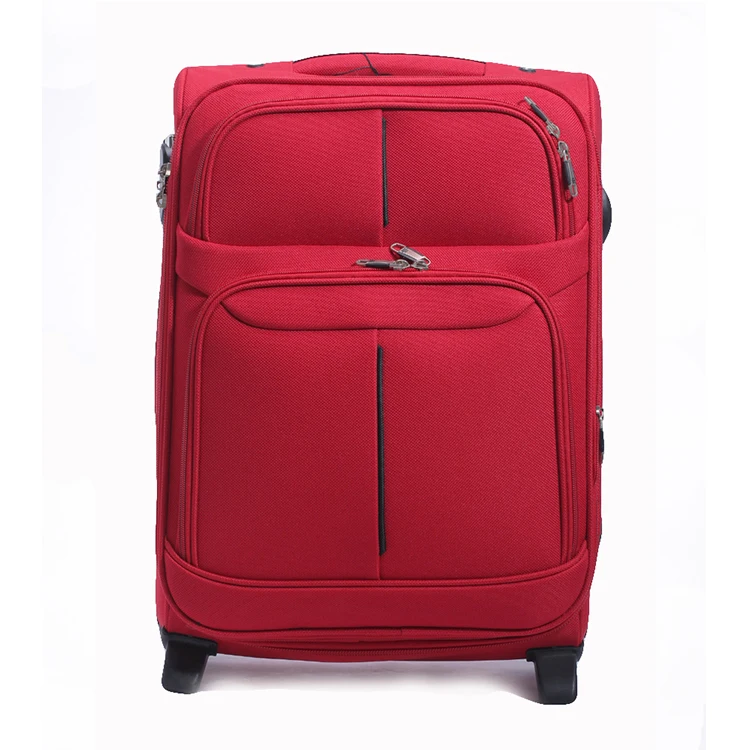 2017 soft smooth-rolling wheels luggage/600D ultra lightweight luggage/900D sky travel luggage bag suitcase