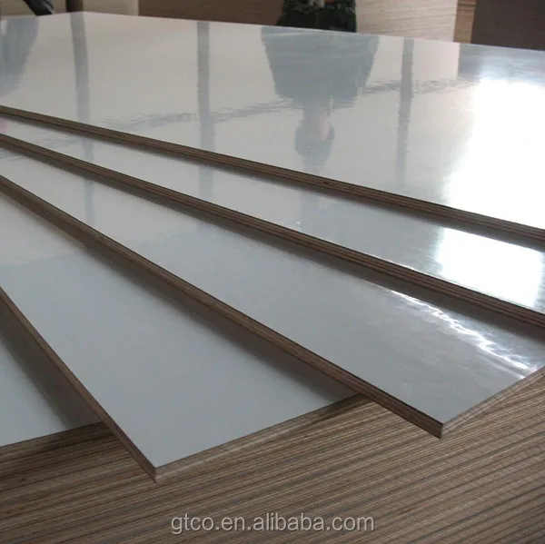 
various colored melamine laminated 4x8 sheets kitchen cabinet board factory price 