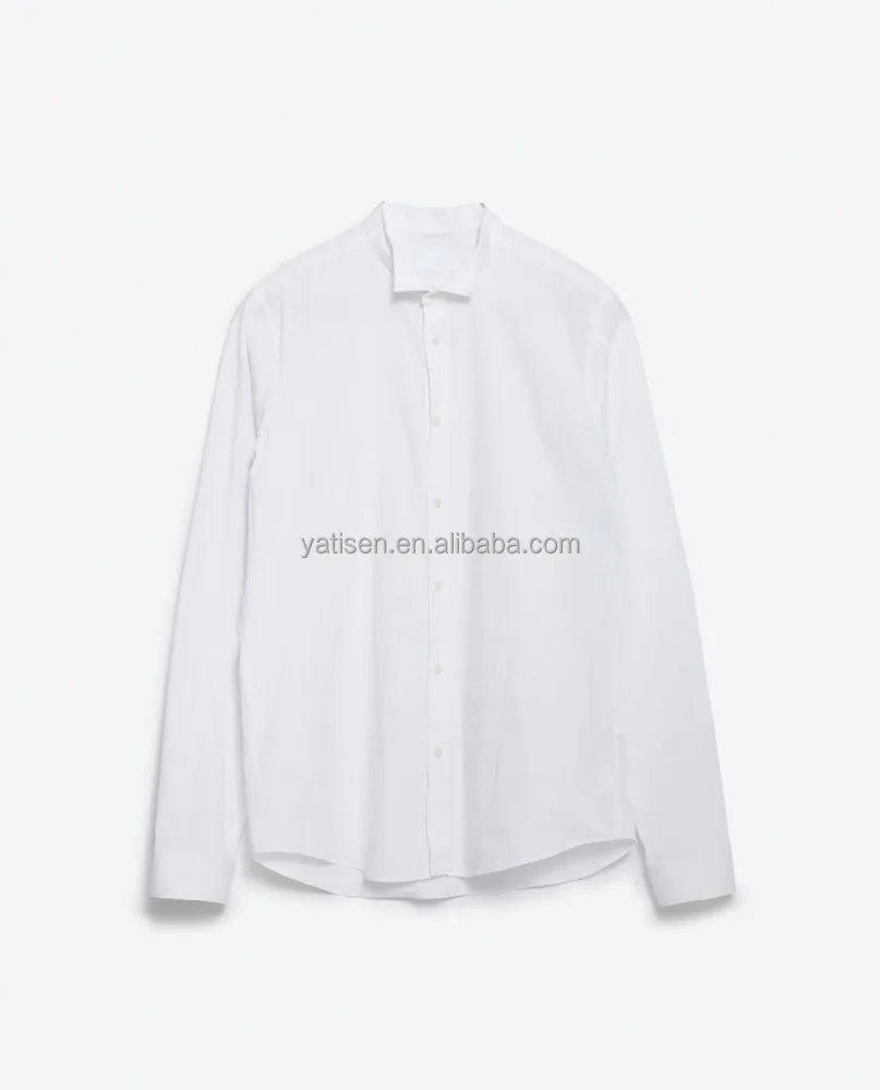 Классические простые белые рубашки с воротником под смокинг Мужская модная удобная формальная рубашка приталенные мужские рубашки