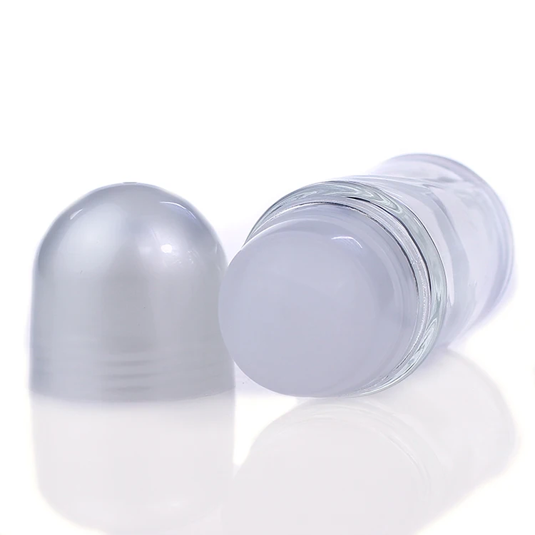 
Plastic roller glass roll on deodorant empty bottle 50 ml attar big 20ml 30ml 50ml PET roll on ball bottles packaging 