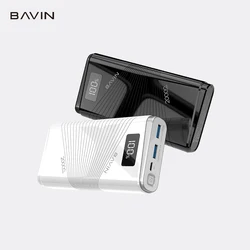 BAVIN Price Ultra large capacity LED Display powerbank 20000mah power banks oem 20000 mah portable power bank For Mobile phone