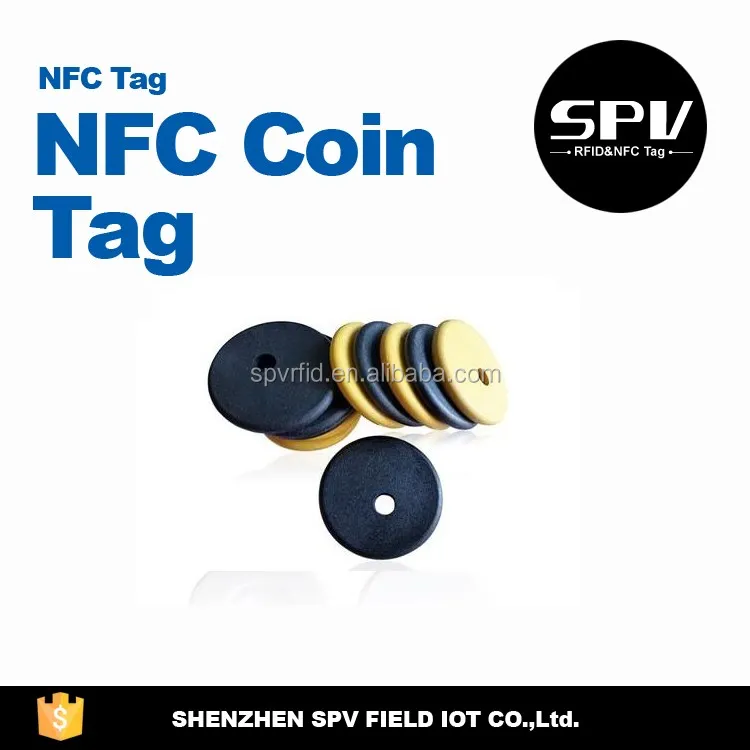 HF NFC Монета Тег для Безопасности