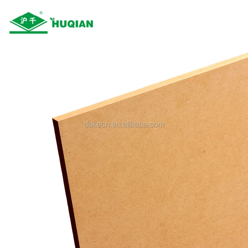 
18mm laminated mdf board of plate mdf raw price 