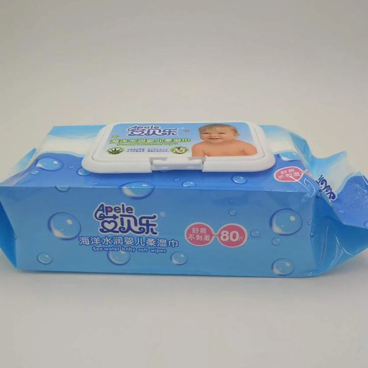 
China Factory Private Label Baby Wet Wipes For Children Eco Friendly 