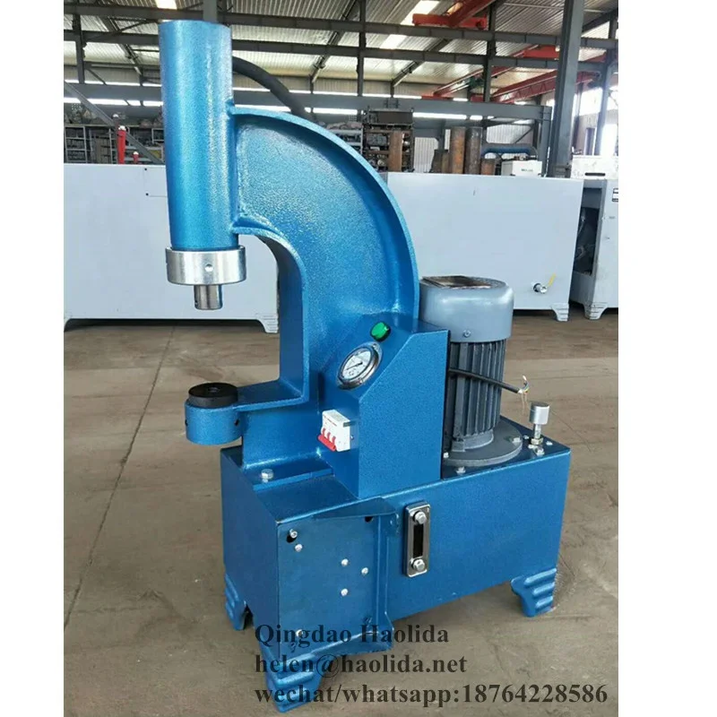 Factory Supply Electric Hydraulic  Brake Lining Rivet Machine