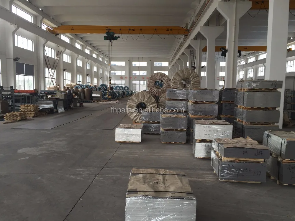 
Manufacture high quality and low price tinplate with/without printing 
