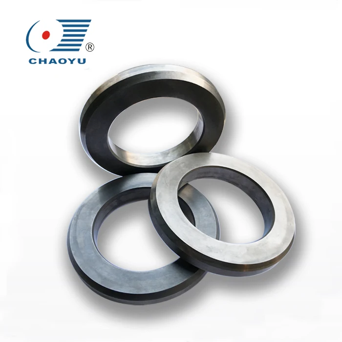 YG15 Grade 125*85*20mm tungsten carbide roller for wire drawing and ribbing rolling mill