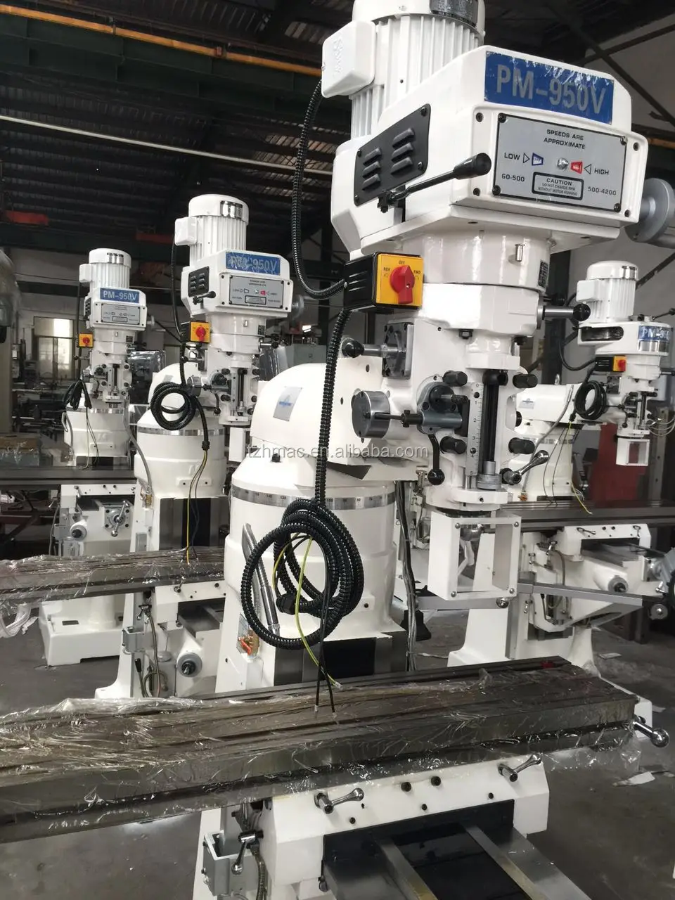 Nantong Brand big table X6332 horizontal vertical milling machine with accsesories digital readout