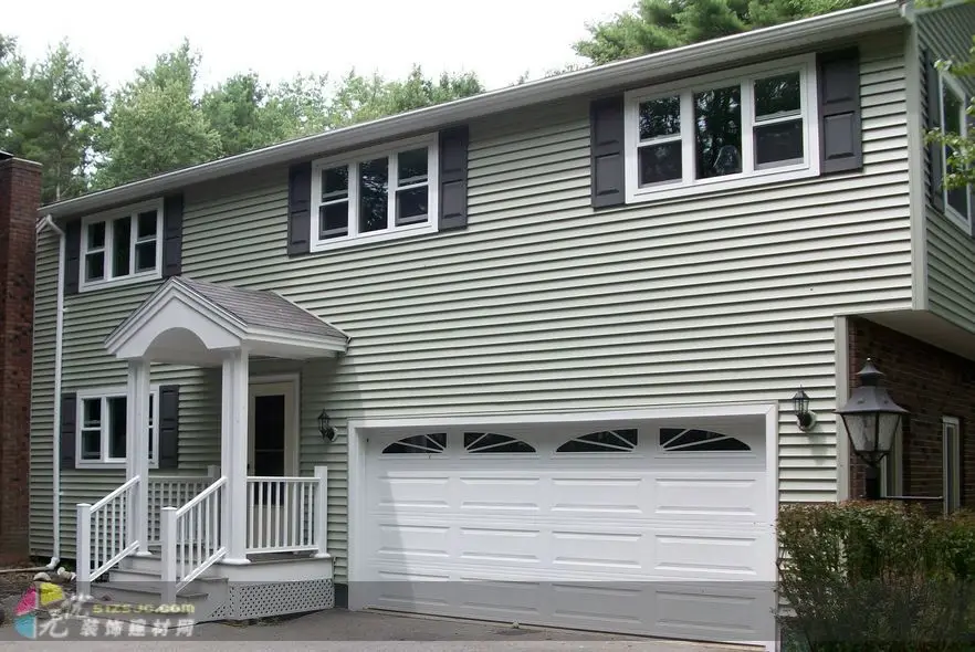 PVC wall panel weatherboard exterior cladding board