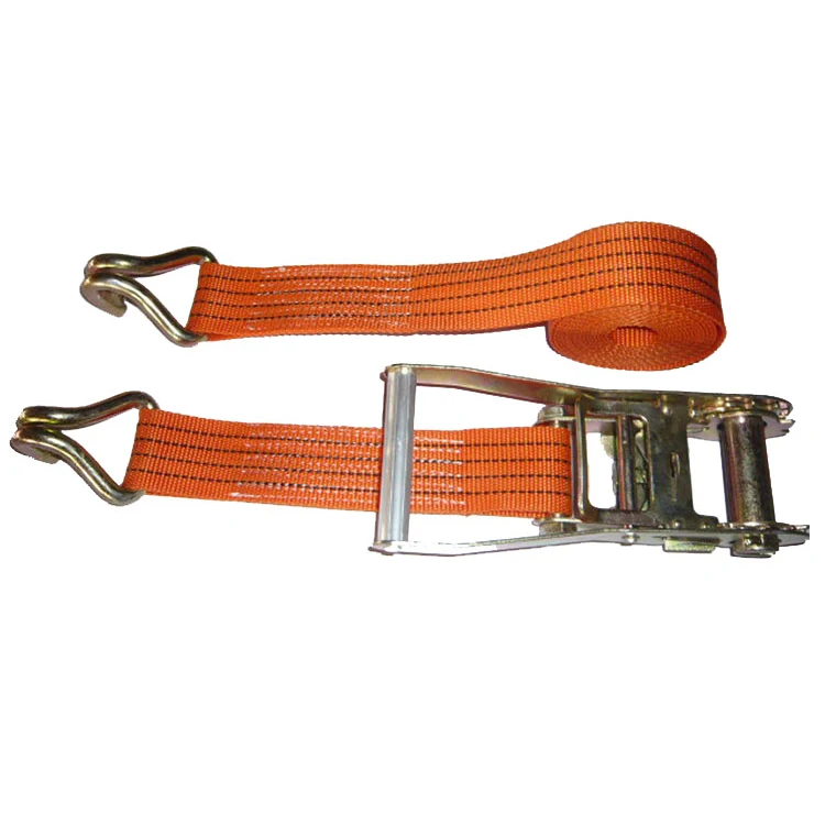 25mm Polyester belt ratchet tie down packaged