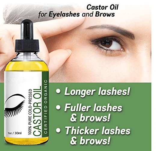 2017 New Formula Pure Organic Cold Pressed Castor Oil