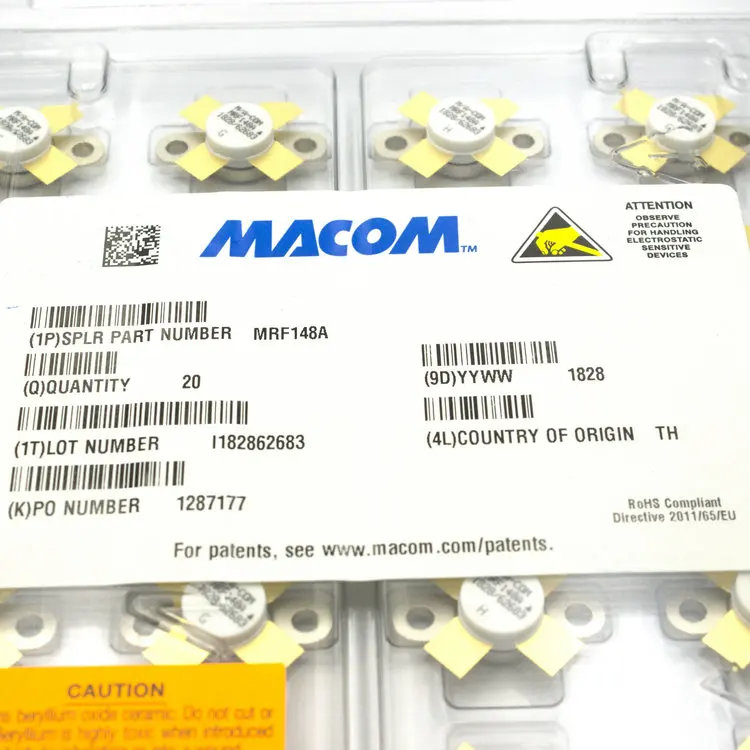 (MRF148A 30 вт до 175 МГц 50 в RF Усилитель MOSFET) MRF148A