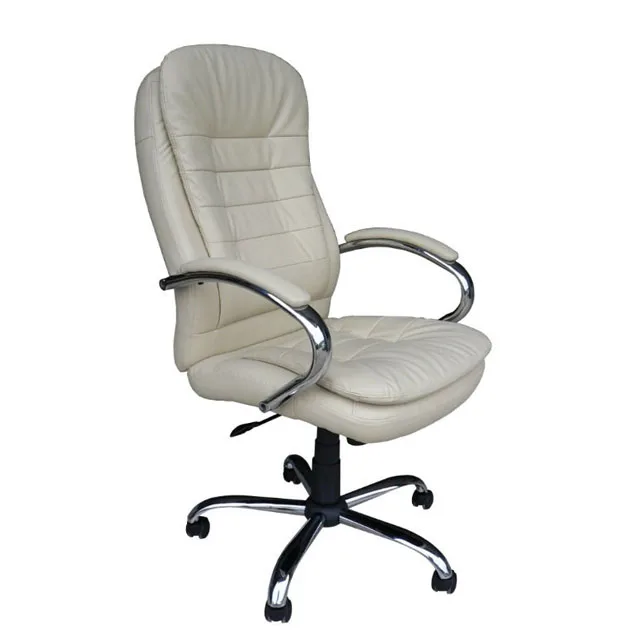 
 Кожаный офисный стул/кресло руководителя с подлокотниками/эргономичный вращающийся стул  