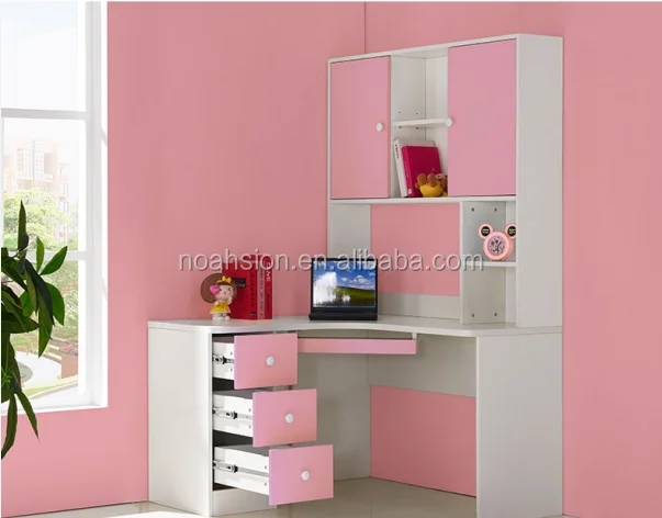 Cheap computer desk wooden multifunction study table for small space