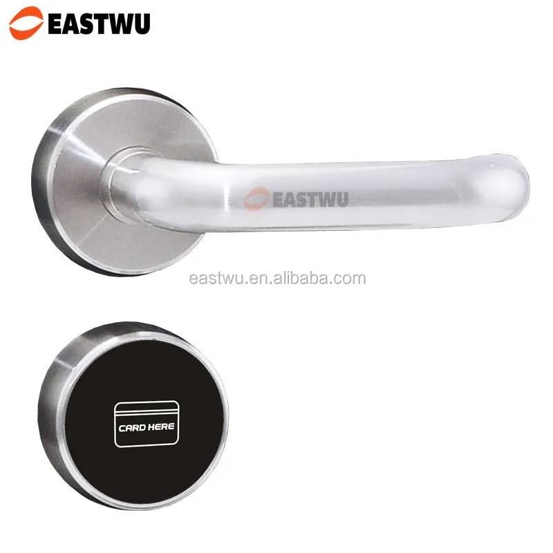 Плоский Деревянный Замок Двери Электронный Замок Ключ-Карта Блокировка