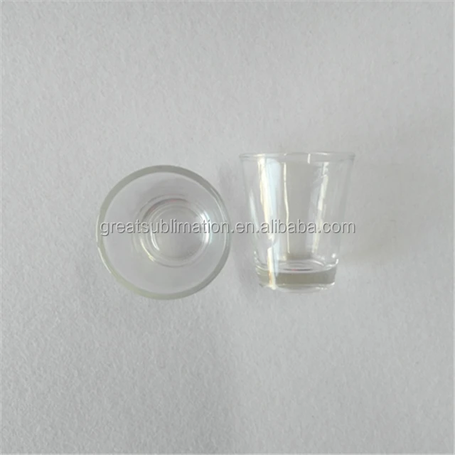 Пользовательская печать кружек, оптовая продажа 2 унции сублимационного стекла