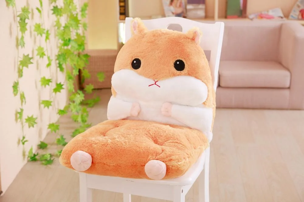 hamster cushion plush soft material pillow stuffed animals