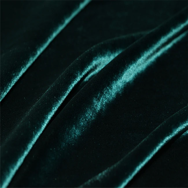 great ready goods silk velvet fabric for handsome gentlemen