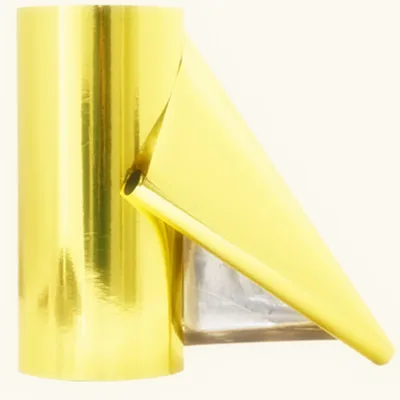 12 micron Gold metalized pet film laminated with cardboard for food trays Manufacturer in China