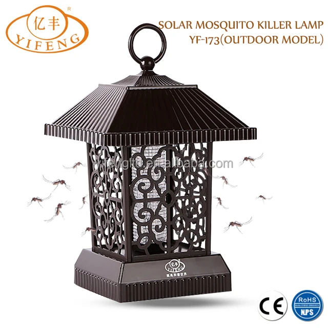 
YF-173 Rechargeable Agriculture Solar Insect Killer Lamp Outdoor Waterproof Mosquito Killing Lamp Manufacturers in China 