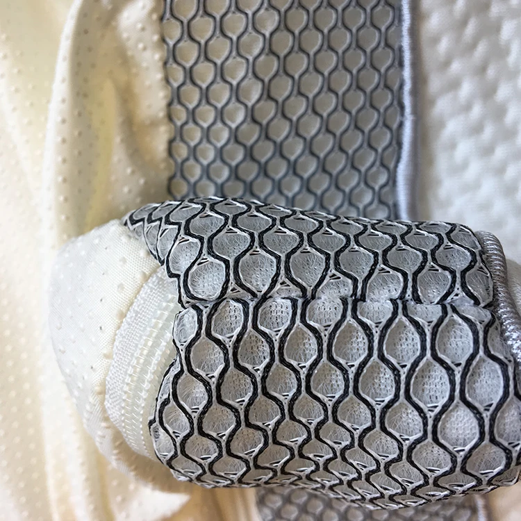 Anti Dust Mite Waterproof FLVCDT004 soft feeling 100%poly knitting fabric quilted fireproof mattress  fabric